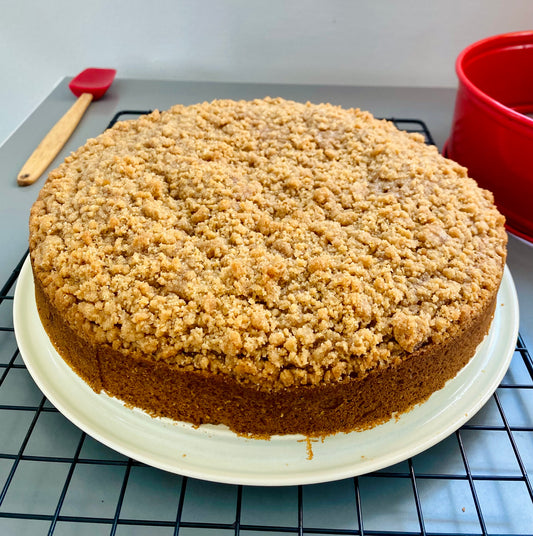 Pumpkin coffee cake