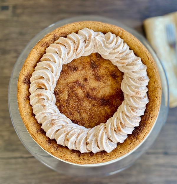 Snickerdoodle cookie cake