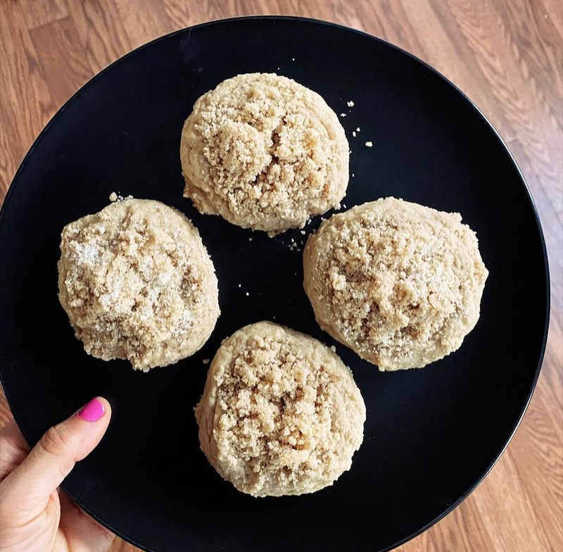 Coffee cake cookies